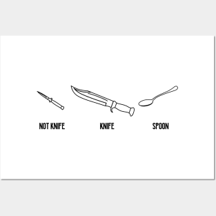 Knife Posters and Art